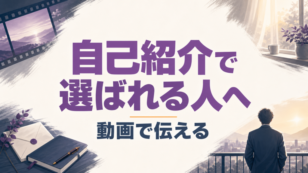 セラピストの自己紹介文|選ばれる3つの型と動画化で予約が増える手順